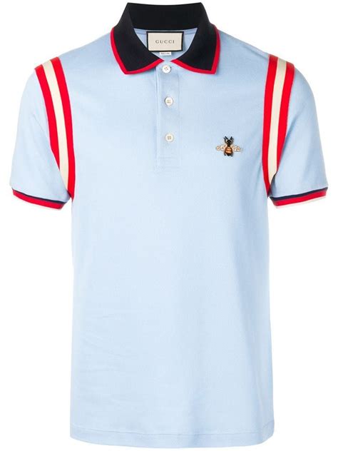 queen bee shirt gucci|Gucci bee embroidered polo shirt.